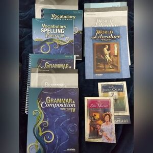 Abeka Grade 10th English Student/Teacher Curriculum